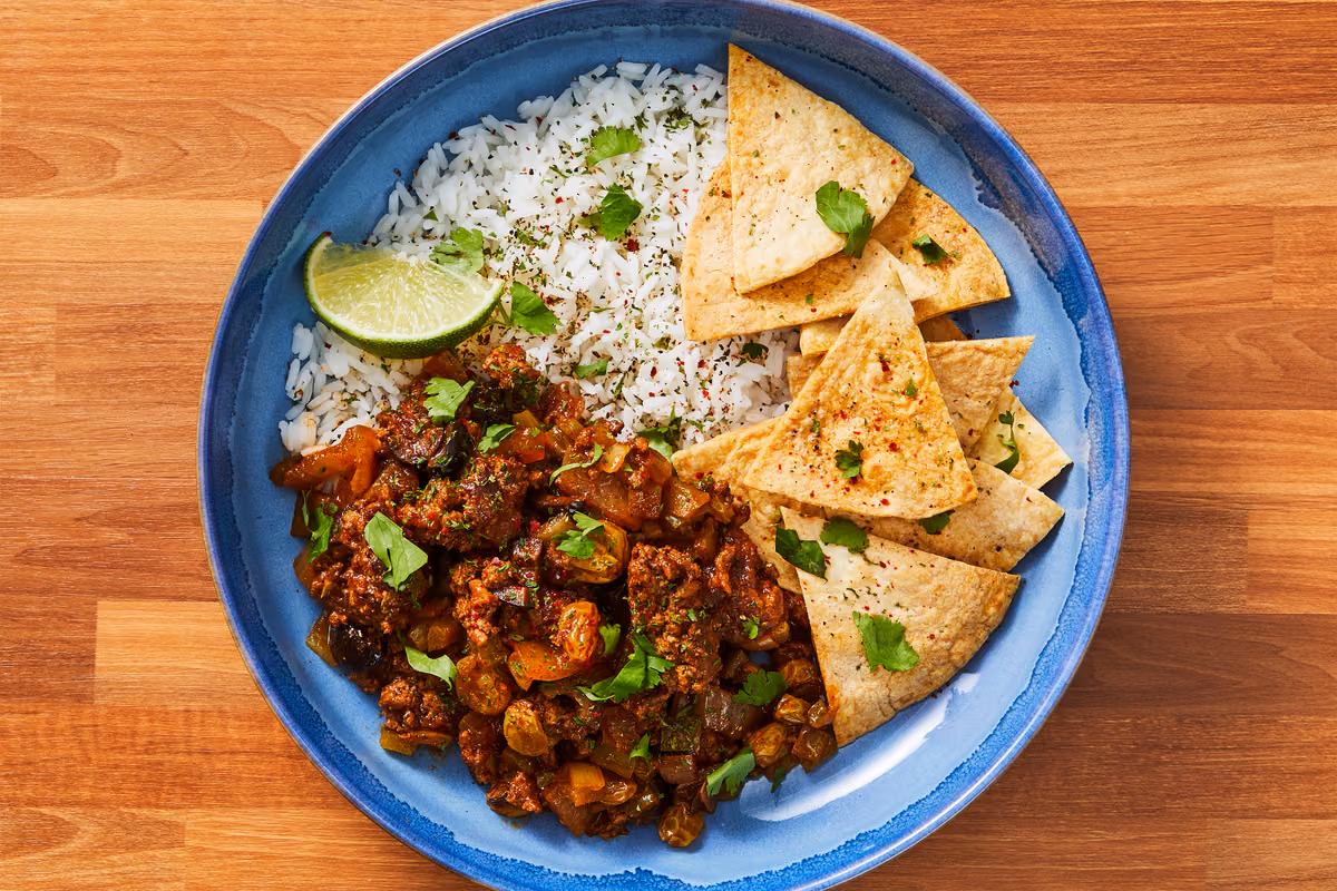 Cuban-Style Beef Picadillo Rice Bowls