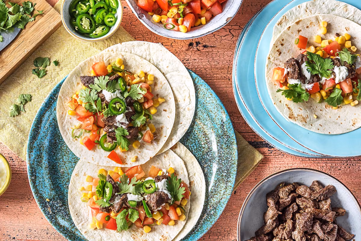 One-Pan Steak Fajitas