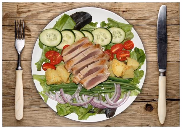 Seared Tuna Nicoise Salad