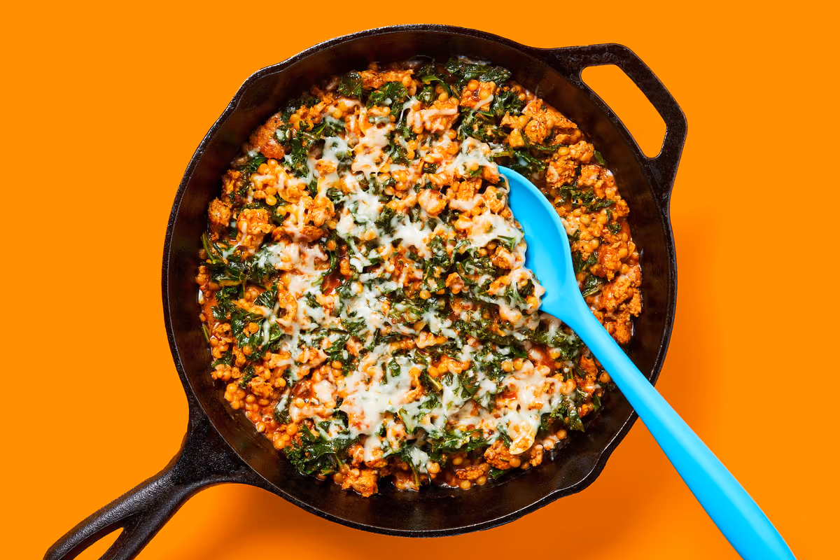 One-Pan Toscana Couscous Skillet