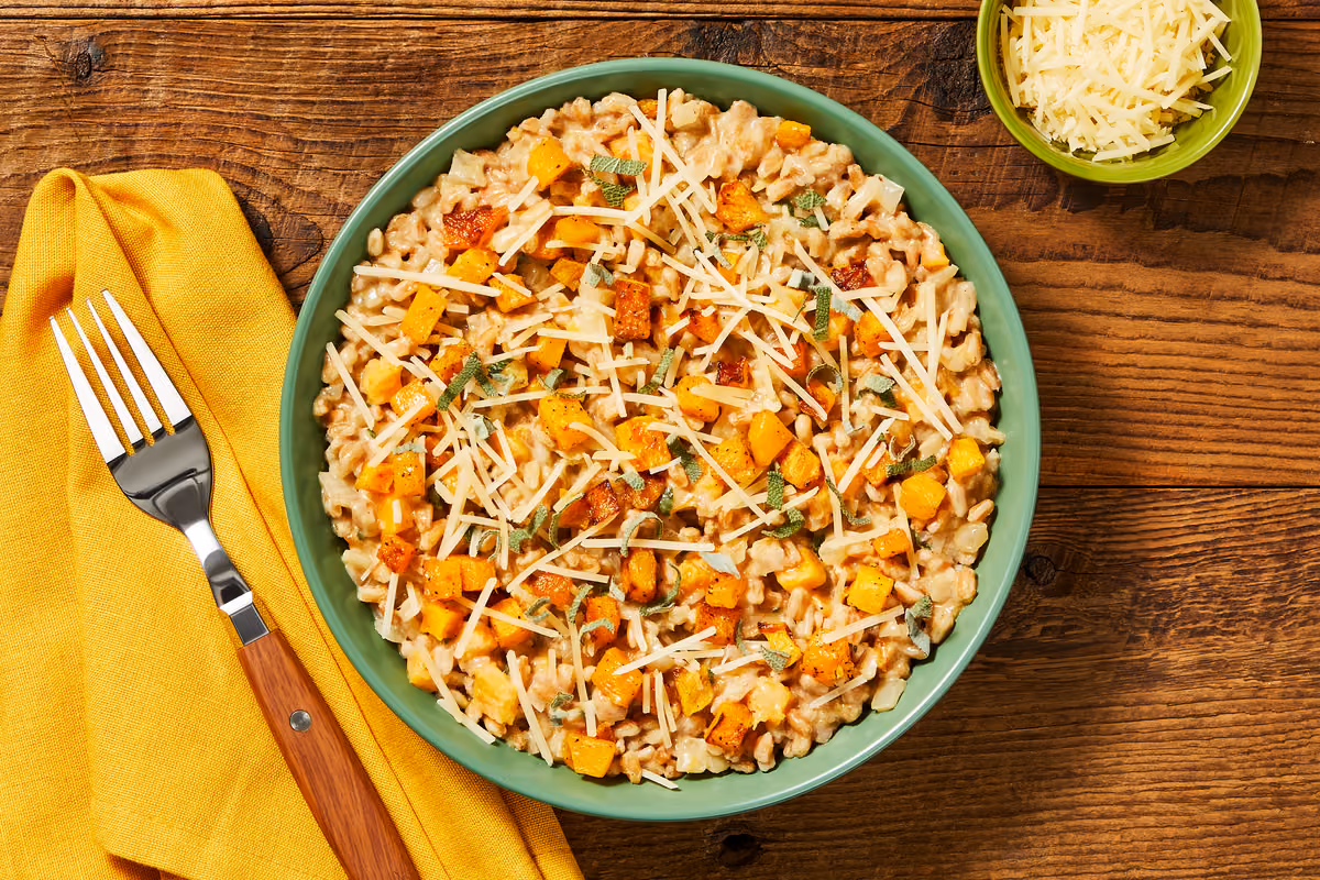 Butternut Squash Farrotto