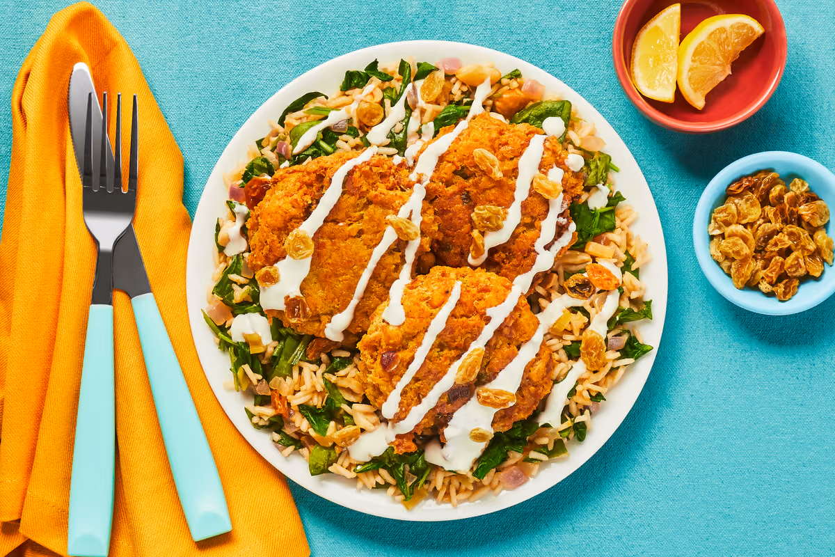 Curried Chickpea Fritters