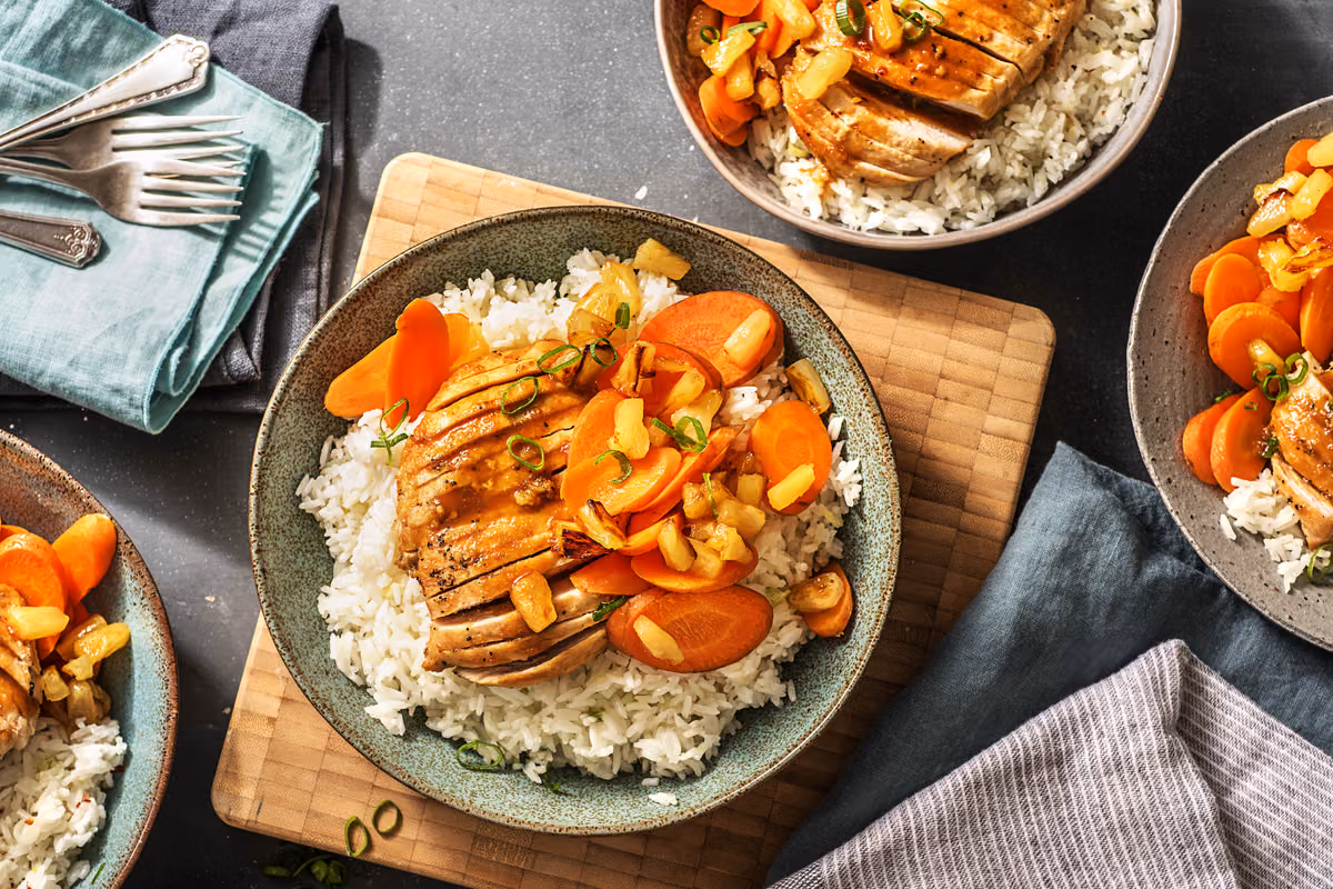 Chicken Luau Bowls