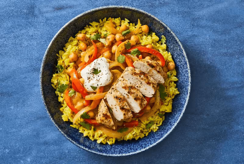 Indian Chicken & Chickpea Coconut Curry