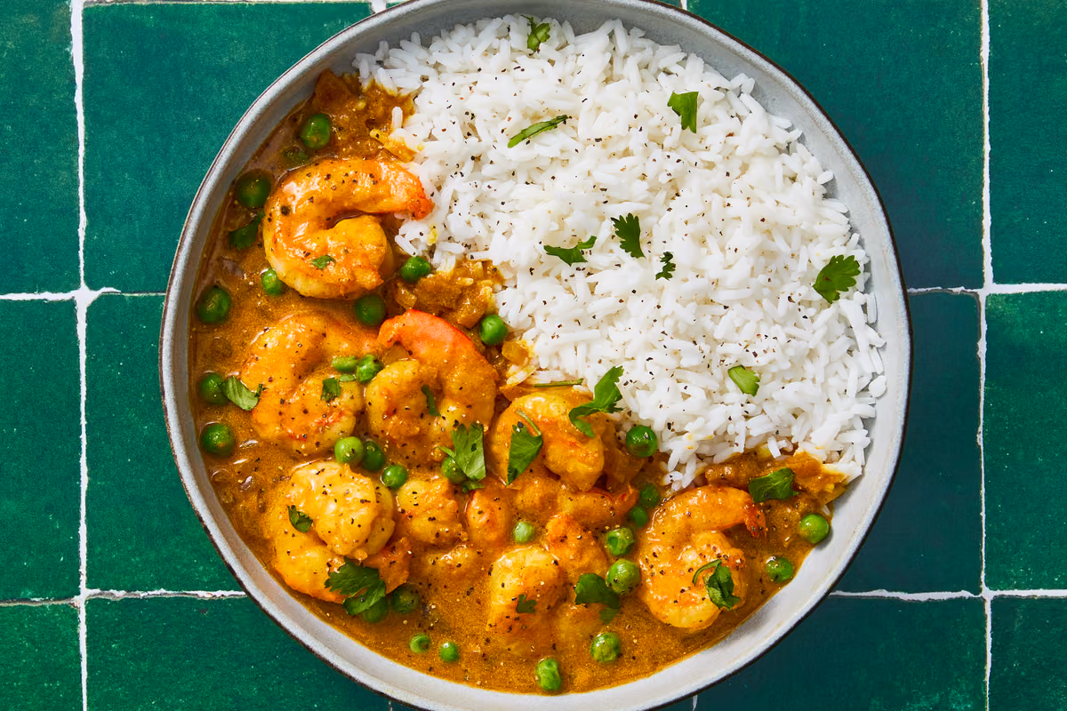Indian-Inspired Shrimp Curry