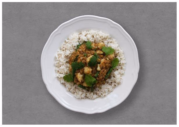 Lentil and Cauliflower Dahl