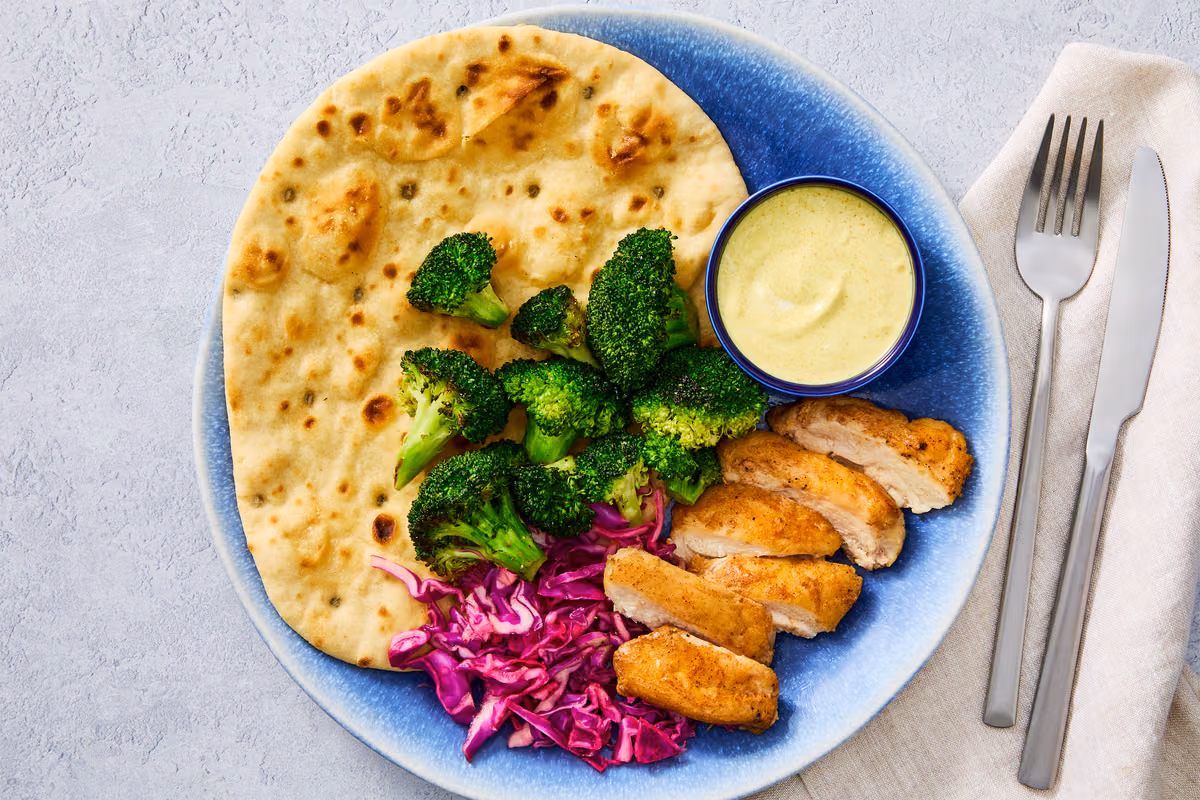 Tandoori Chicken & Roasted Broccoli