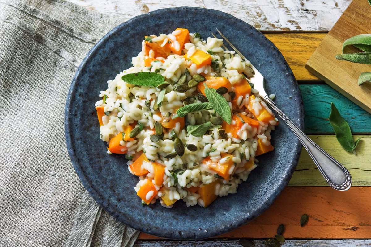 Buttered-Up Butternut Squash Risotto
