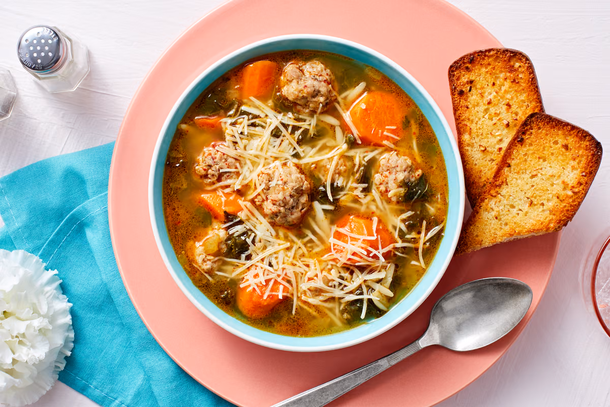 Italian Meatball Soup