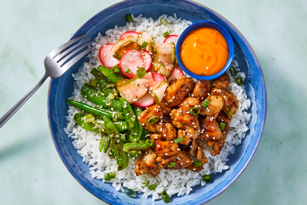 Teriyaki-Inspired Chicken Donburi