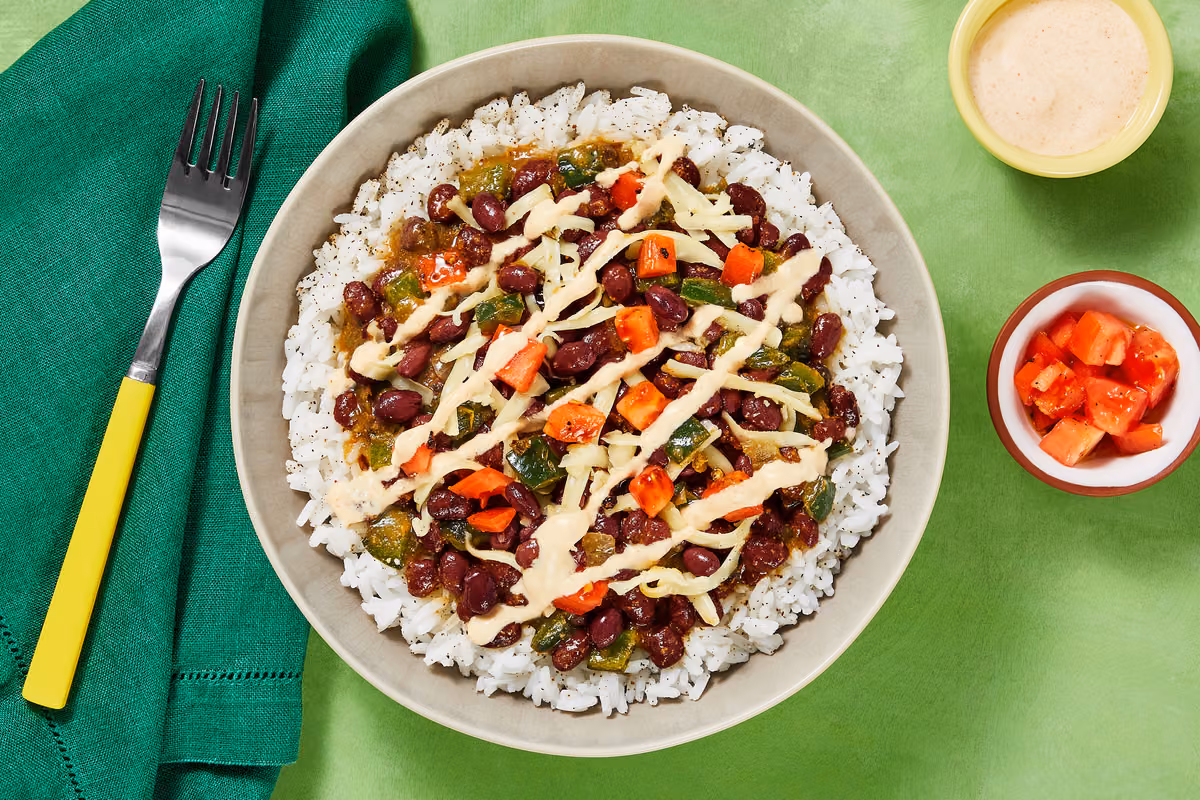 Frijoles Fresca Bowls