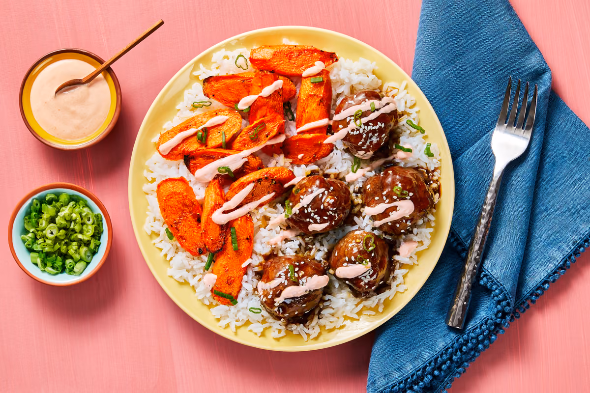 Beef Bulgogi Meatballs