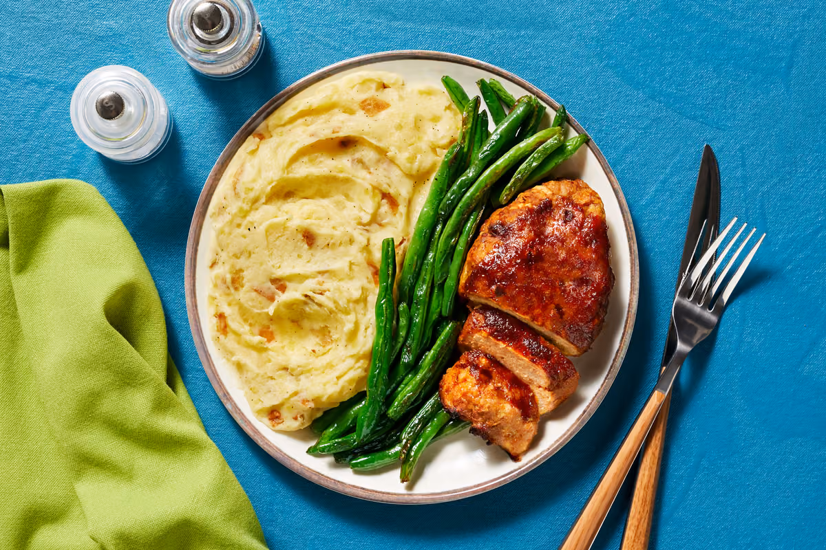 BBQ Pork & Apple Meatloaves