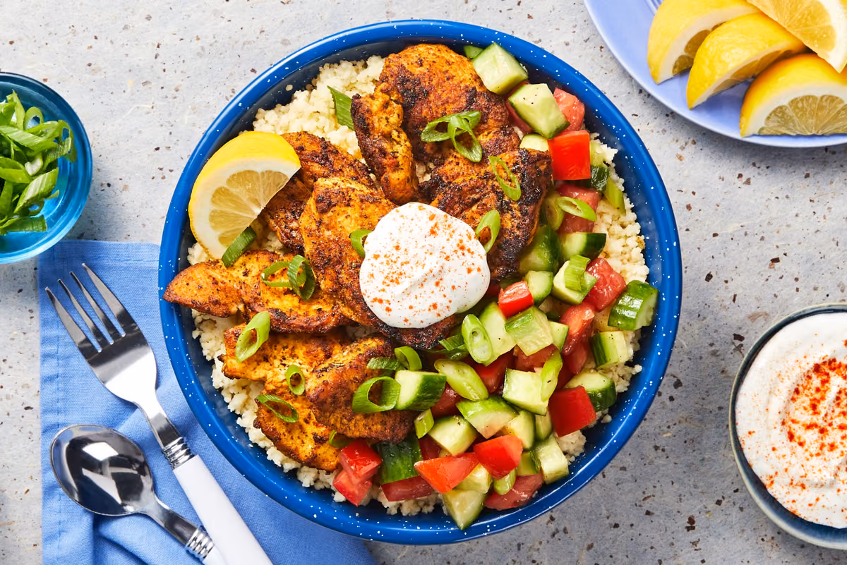 Mediterranean Chicken Bowls