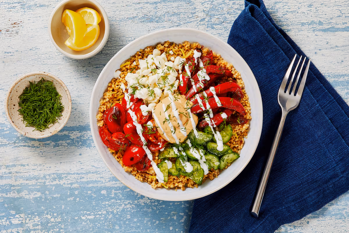 Mediterranean Couscous Bowls