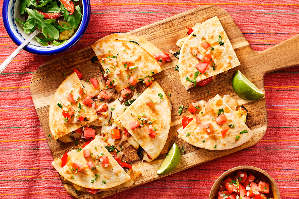Garden Quesadillas
