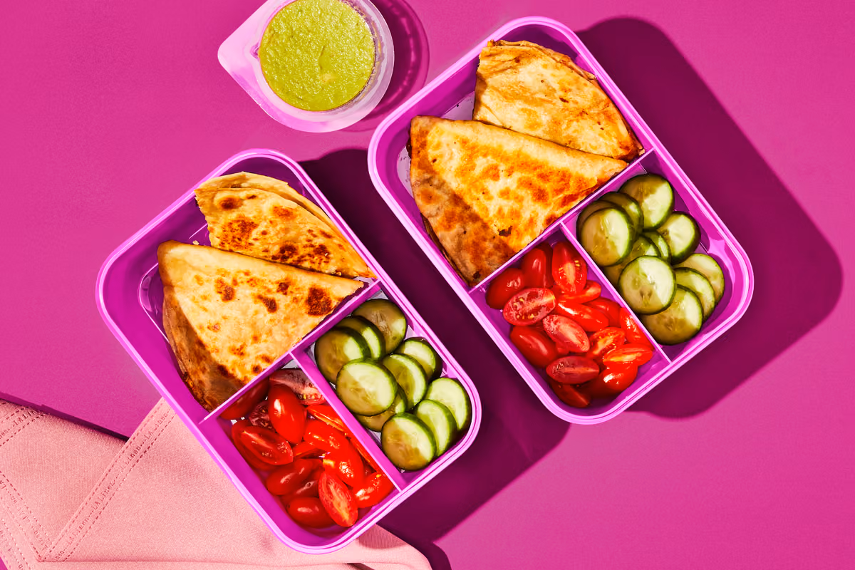 Kids' Corny Cheesy Quesadillas