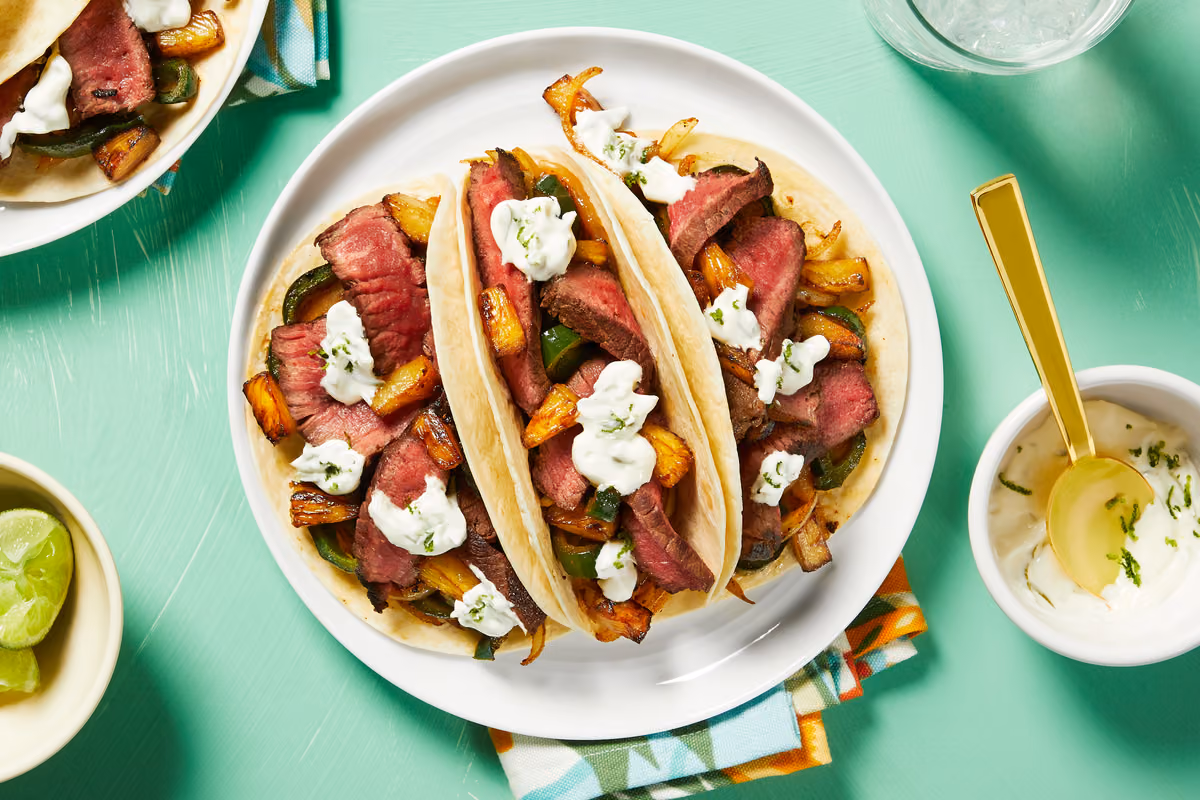 Marinated Steak Tacos