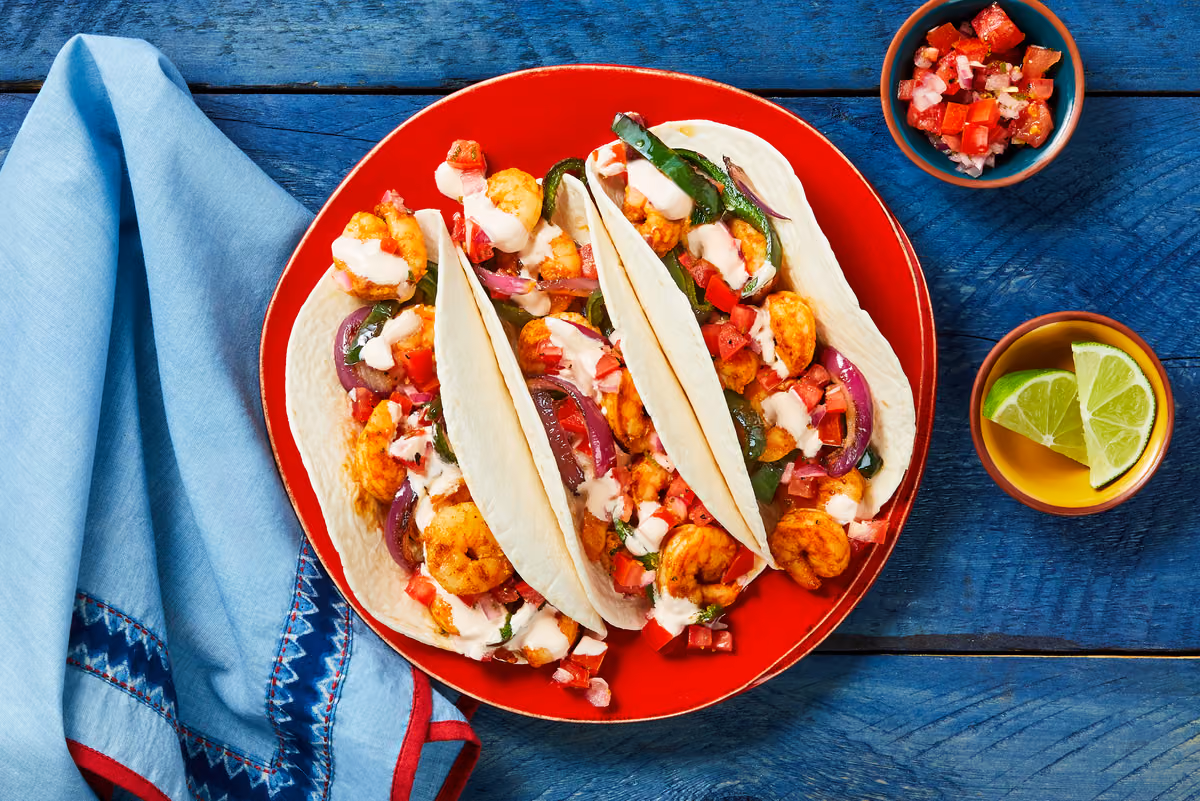 Southwest Shrimp Tacos