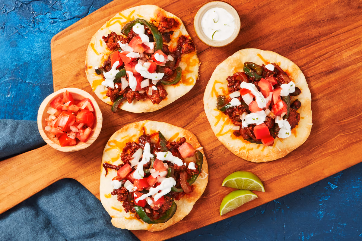 Tostadas Supremas with Pork