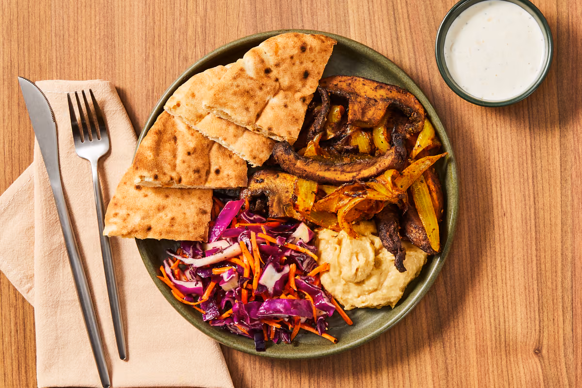 Shawarma-Spiced Portobello Mushrooms