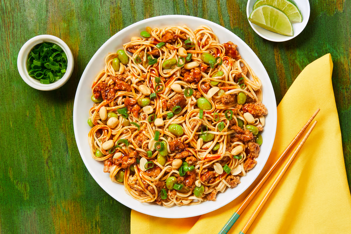 Chili Ginger Pork Noodles