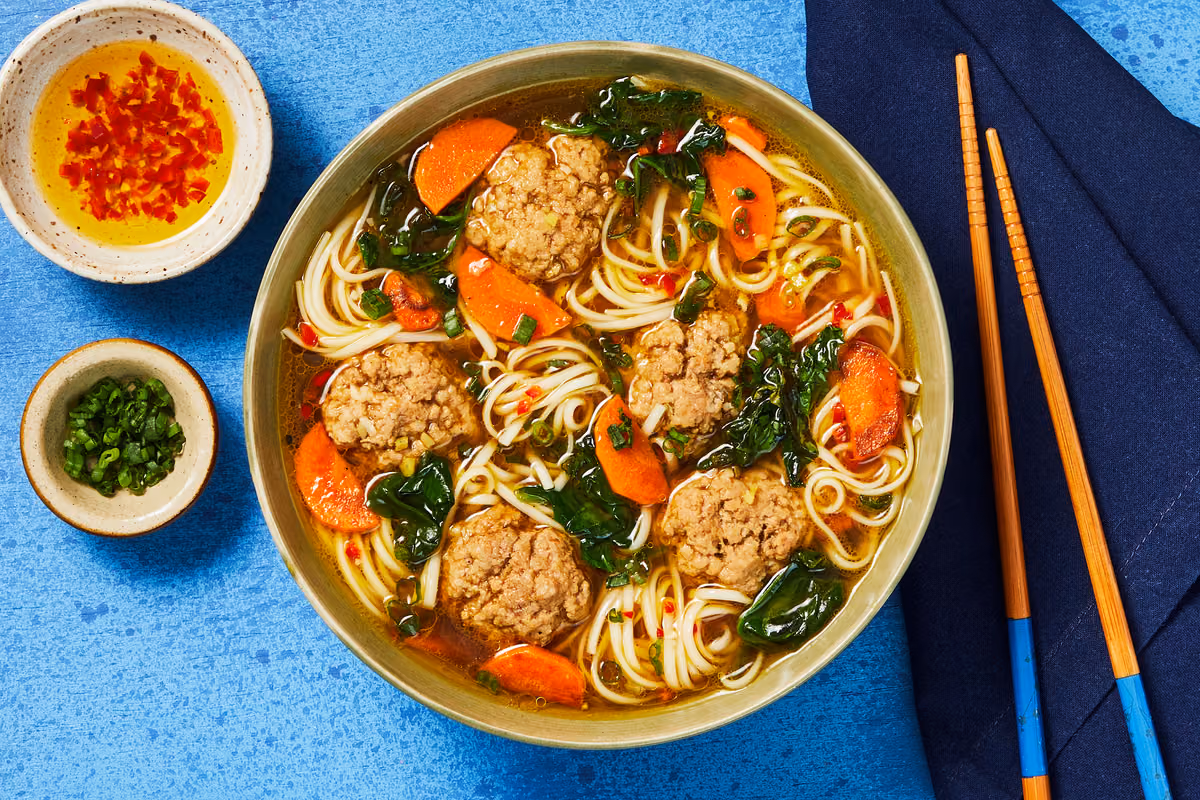 Pork Meatball Ramen