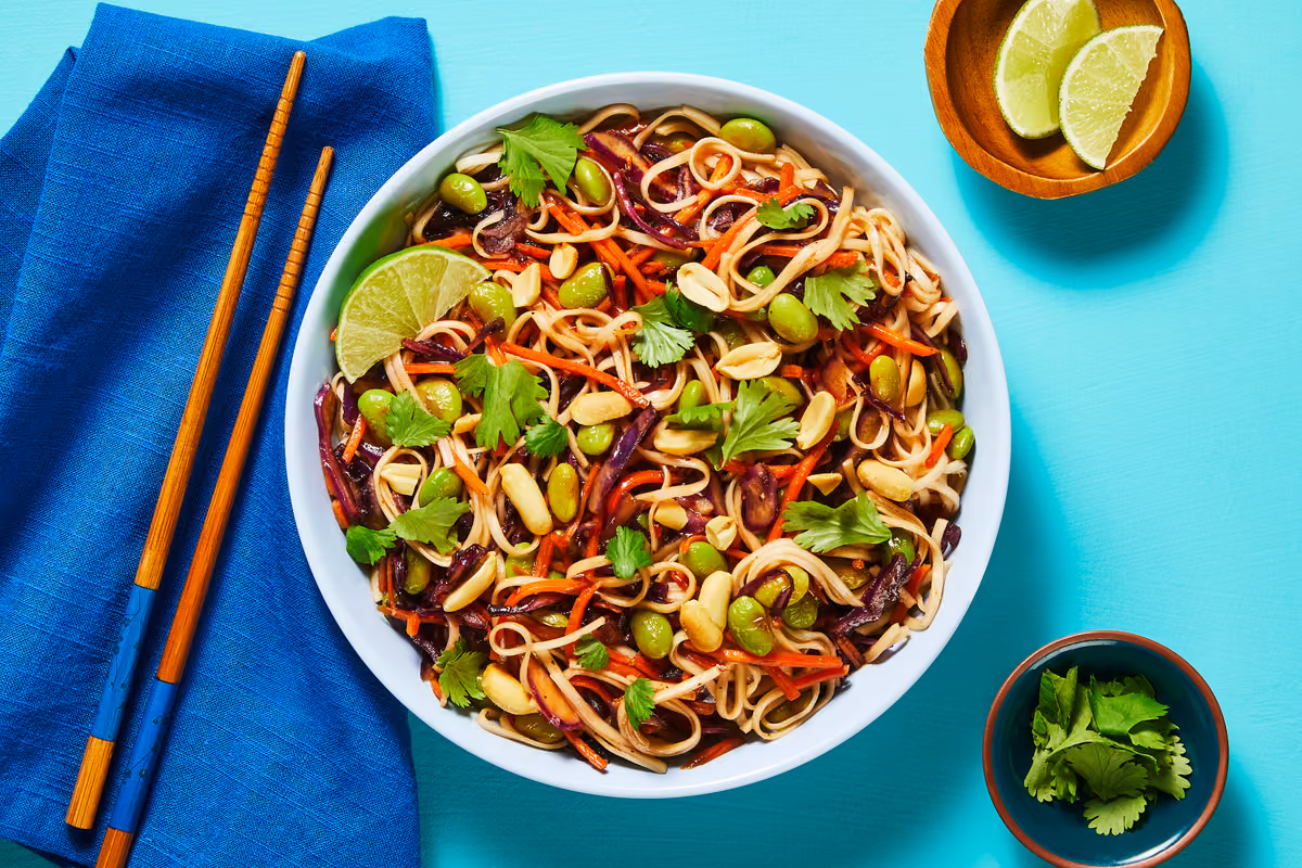 Rainbow Thai Noodle Toss