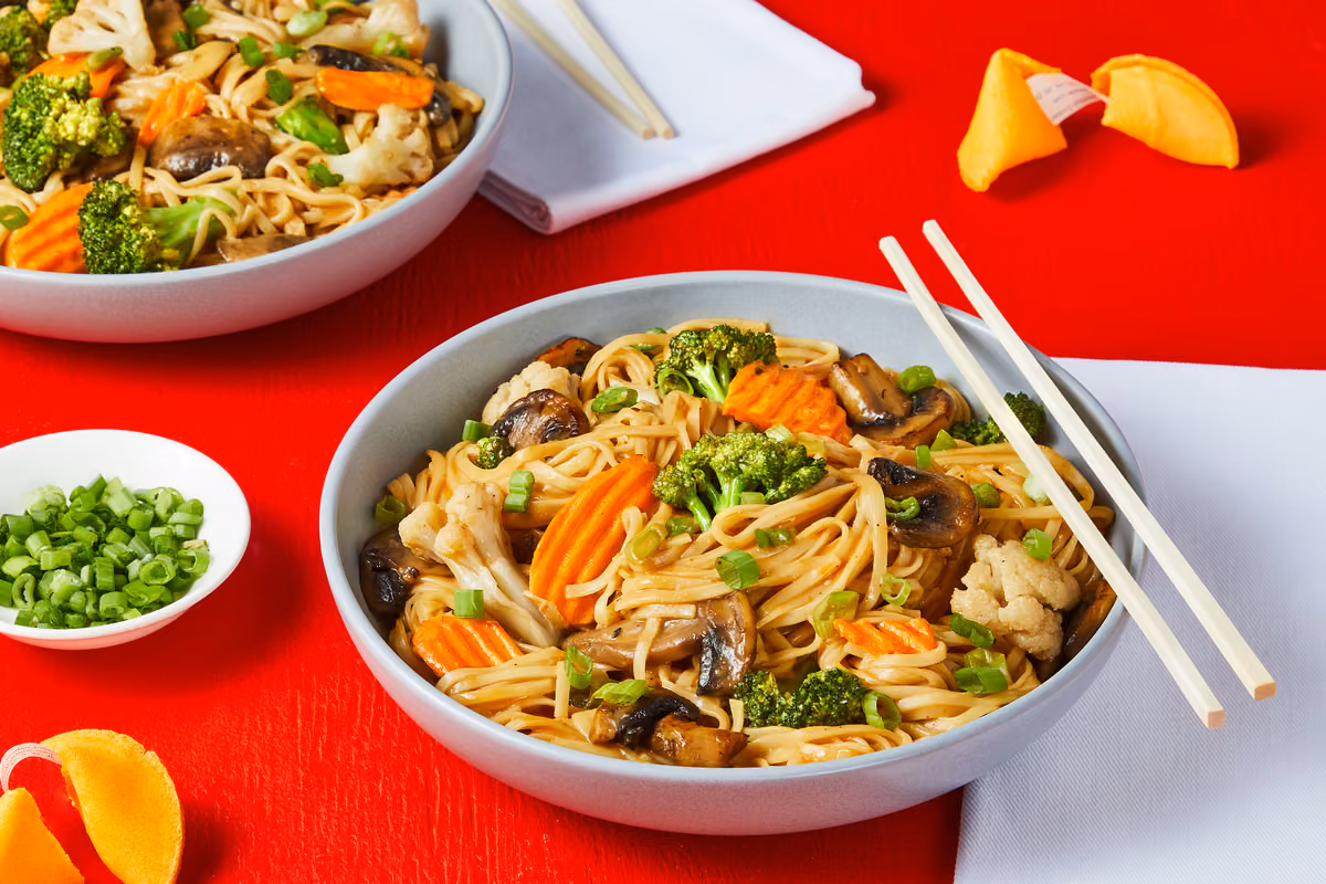 Spicy Szechuan Veggie Noodle Stir-Fry