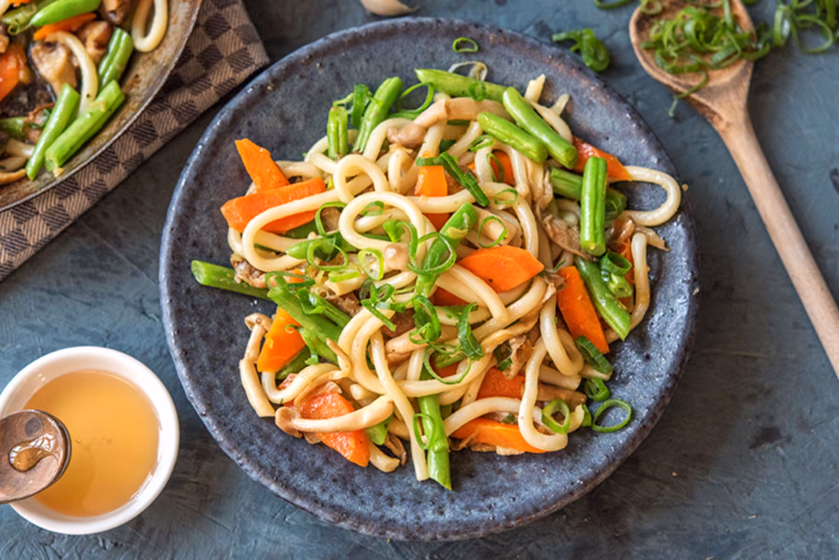 Mushroom Lo Mein