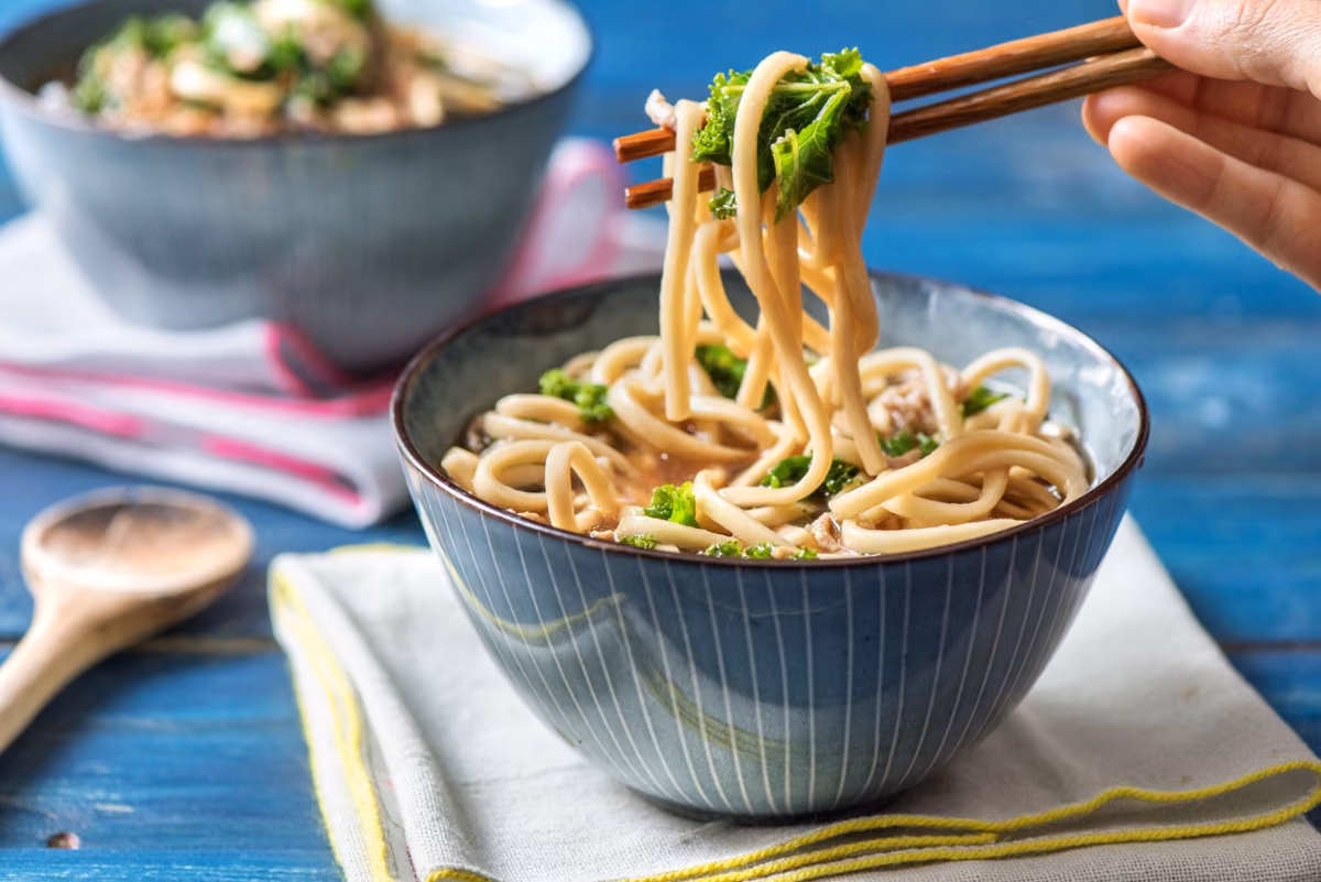 Spicy Pork and Kale Soup