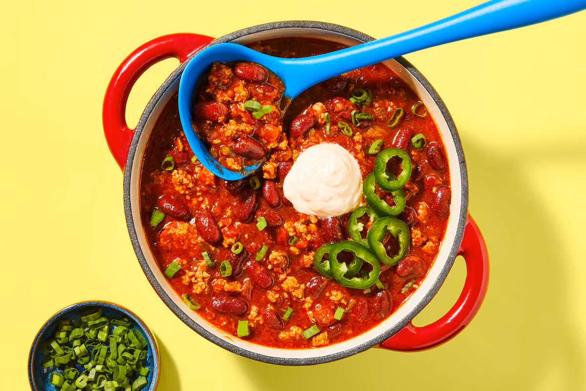 One-Pot Pork & Kidney Bean Chili