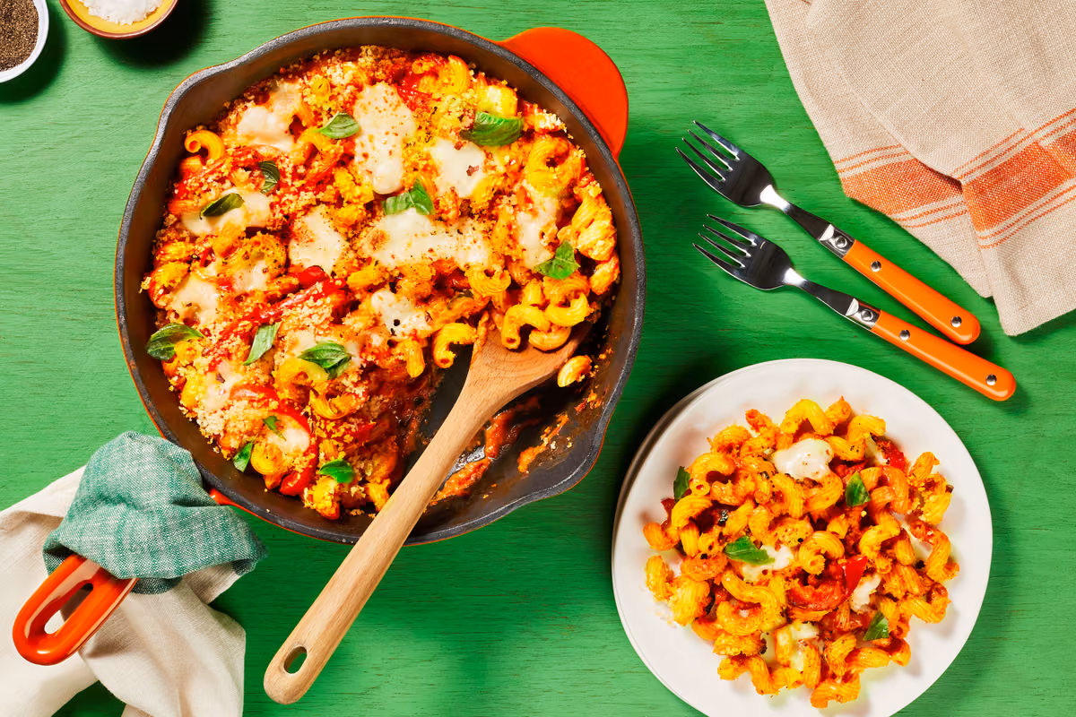 Roasted Pepper Cavatappi Milano