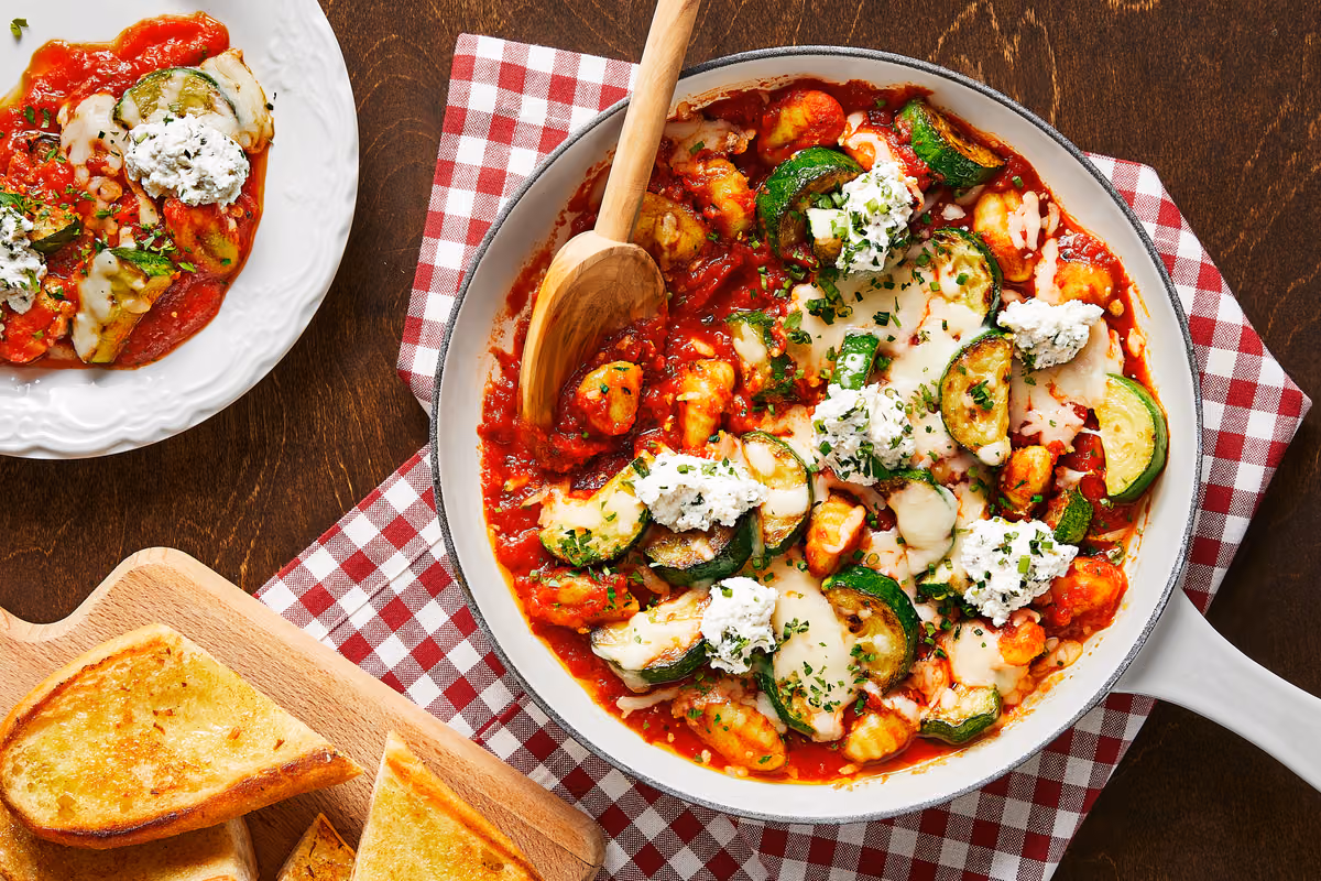 Cheesy Baked Gnocchi
