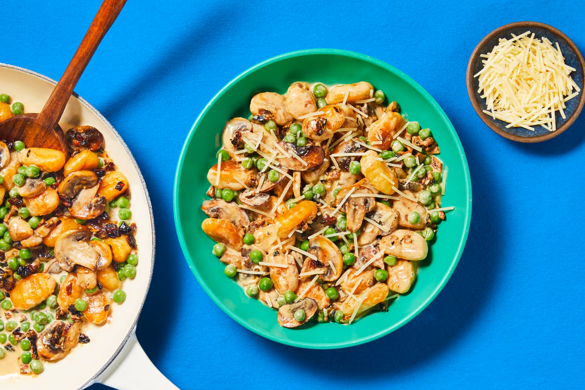 One-Pan Mushroom Gnocchi