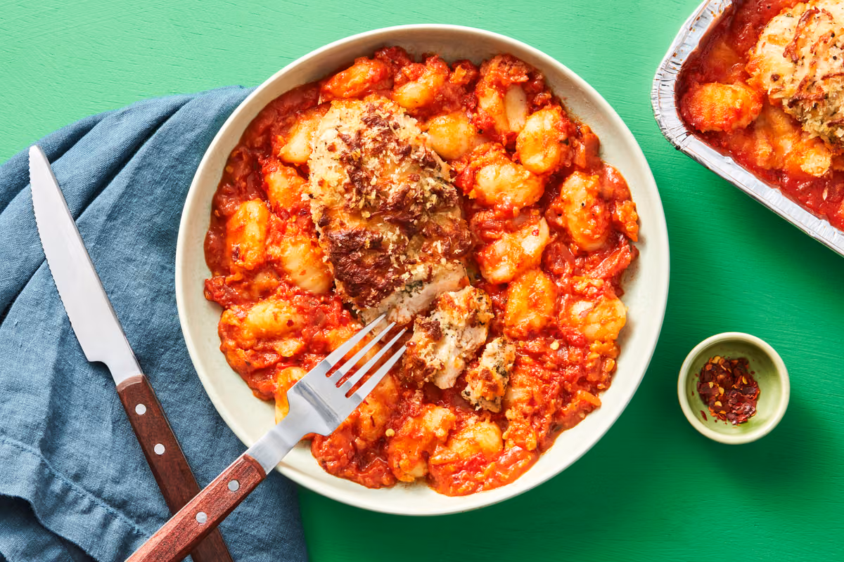Oven-Ready Chicken & Gnocchi Bake