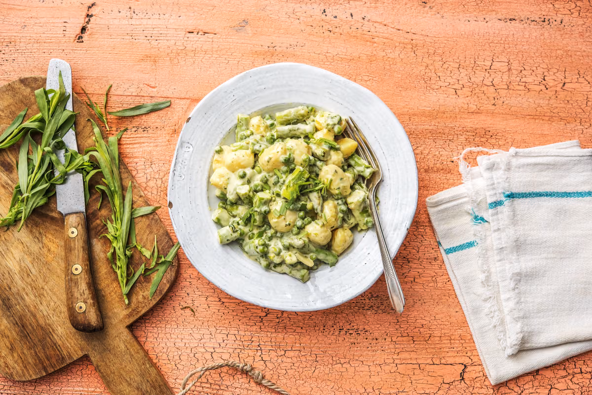 Spring Greens Gnocchi