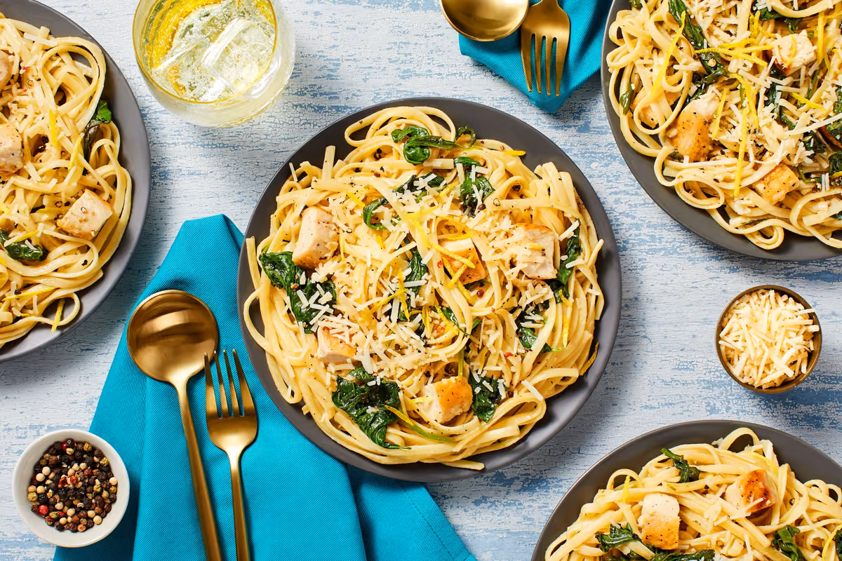 Lemon Pepper Chicken Linguine