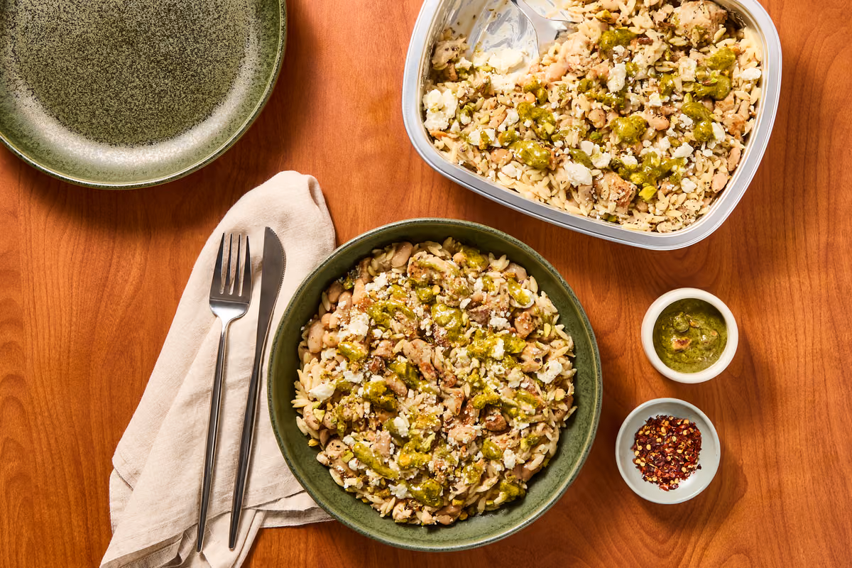 Creamy Chicken Orzo