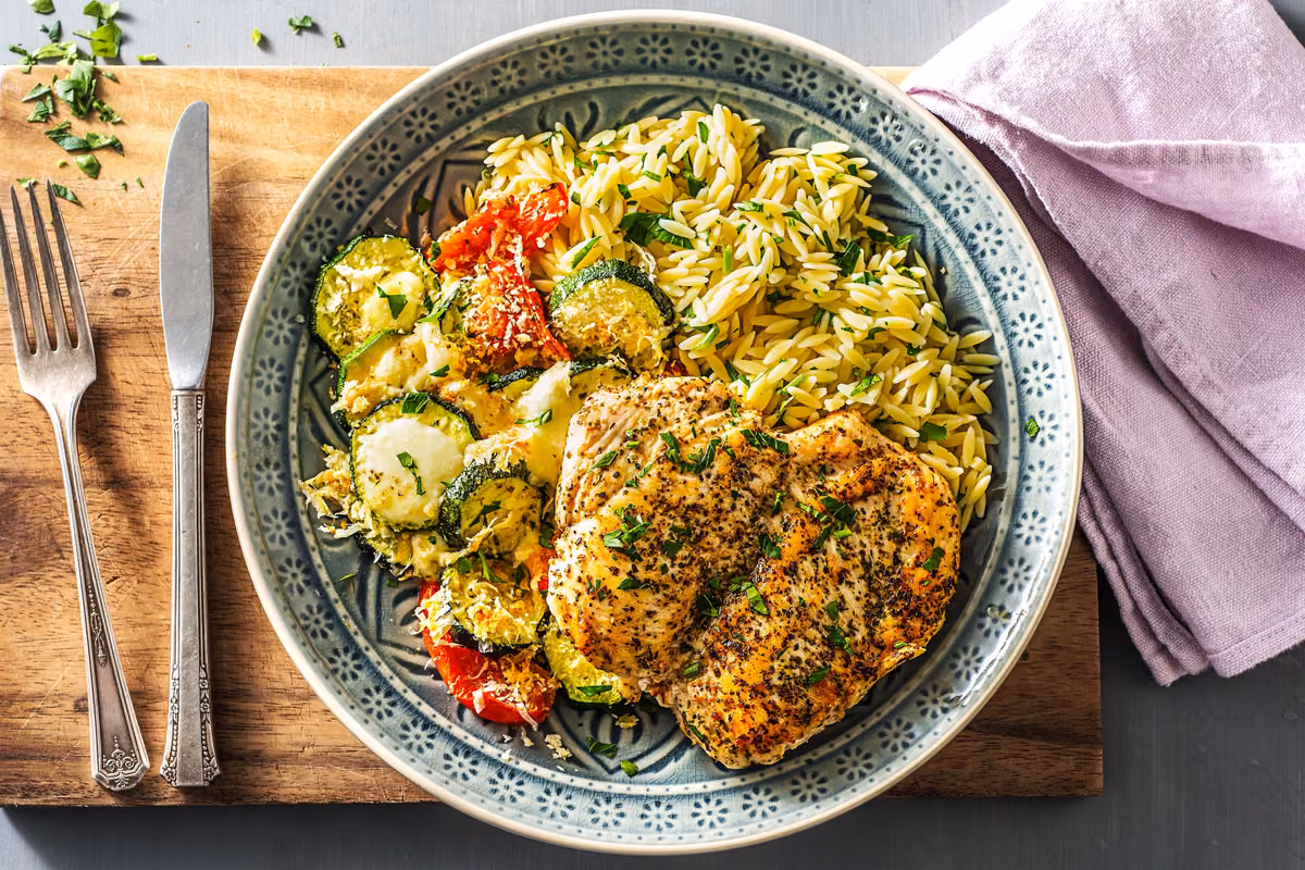 Winner Winner Chicken Orzo Dinner