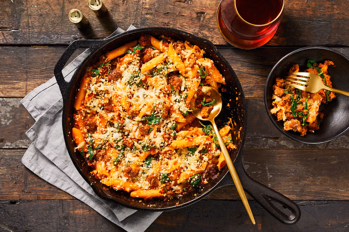 Plant-Based Beyond Baked Penne