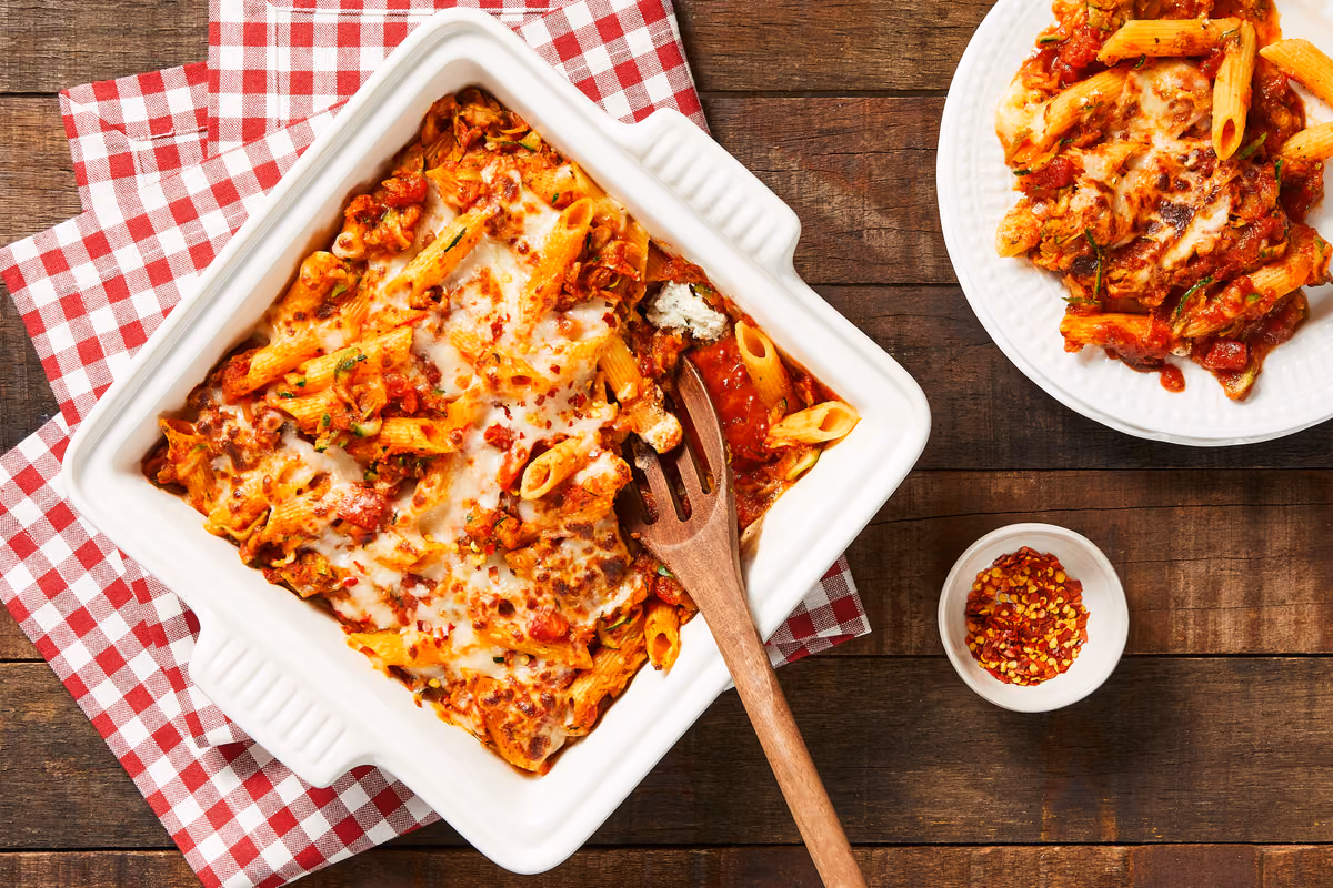 Veggie Baked Penne