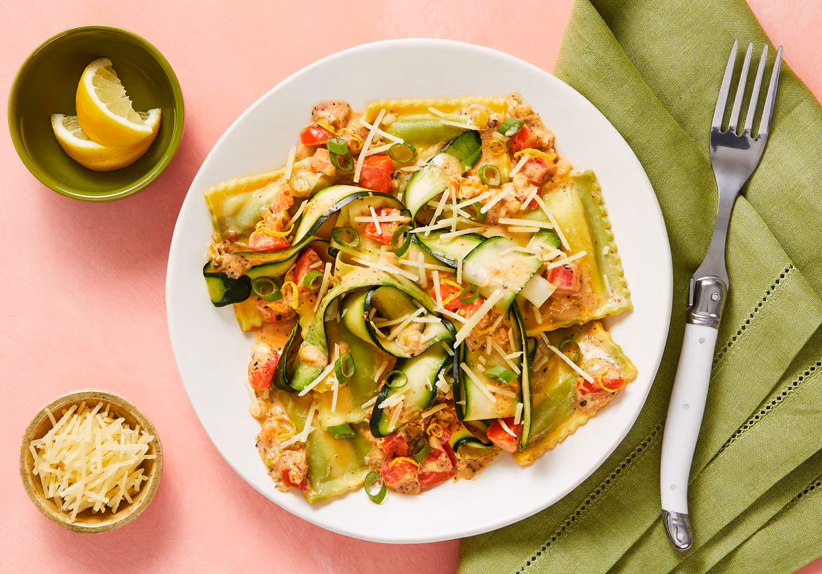 Garden Spinach Ricotta Ravioli