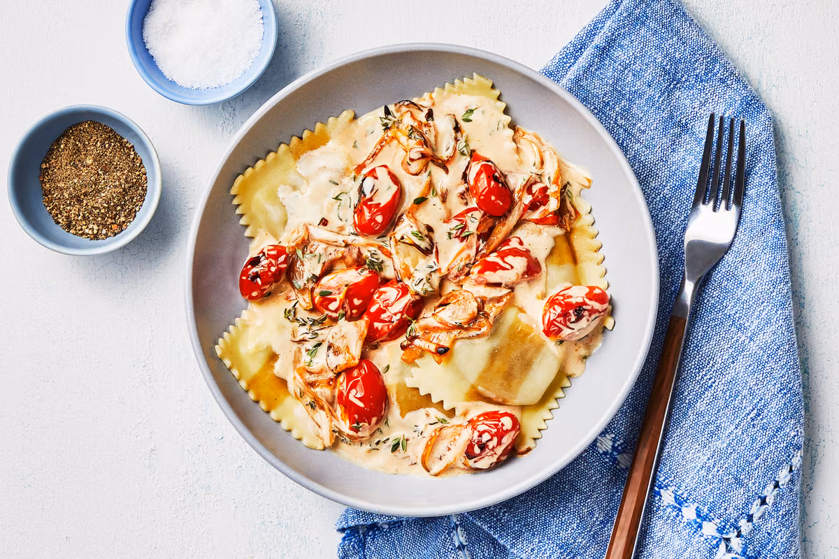 Mushroom Ravioli