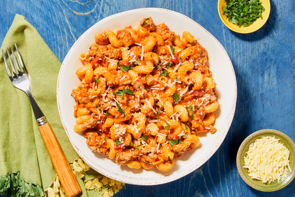 Cavatappi Beef Ragù