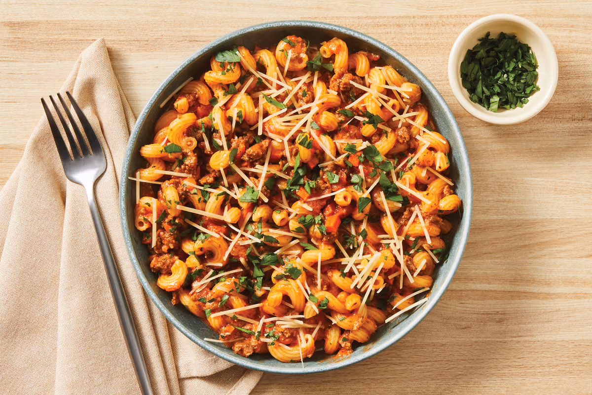 Cavatappi Chicken Sausage Ragù