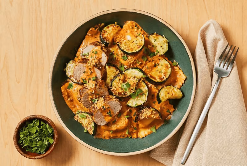 Lamb Chop & Ricotta Tomato Ravioli