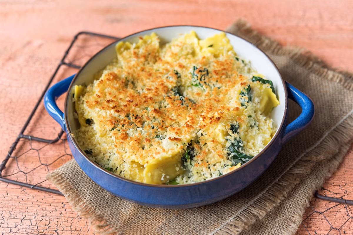 One-Pot Ravioli Bake