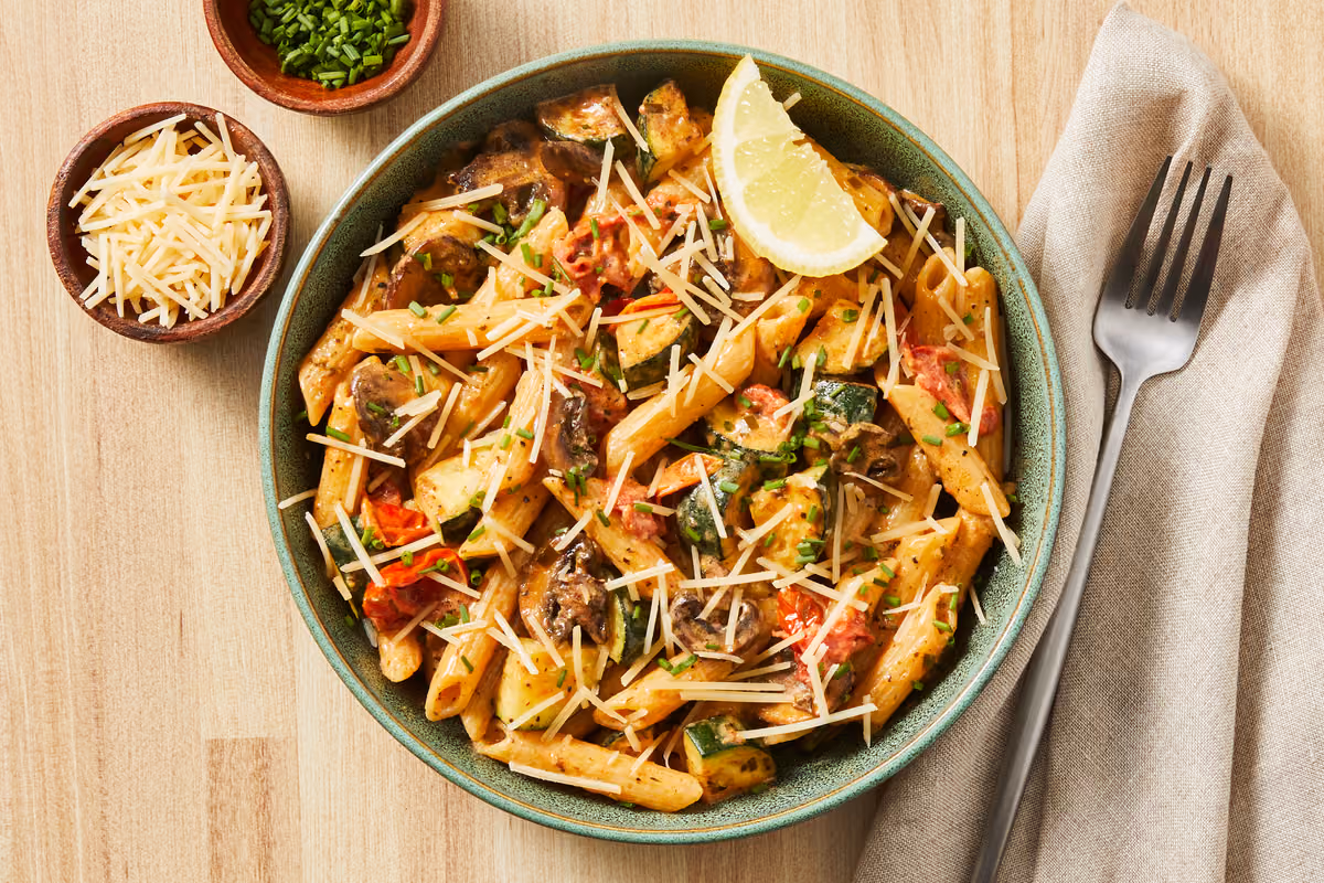 Silky Sicilian Penne & Sirloin Steak