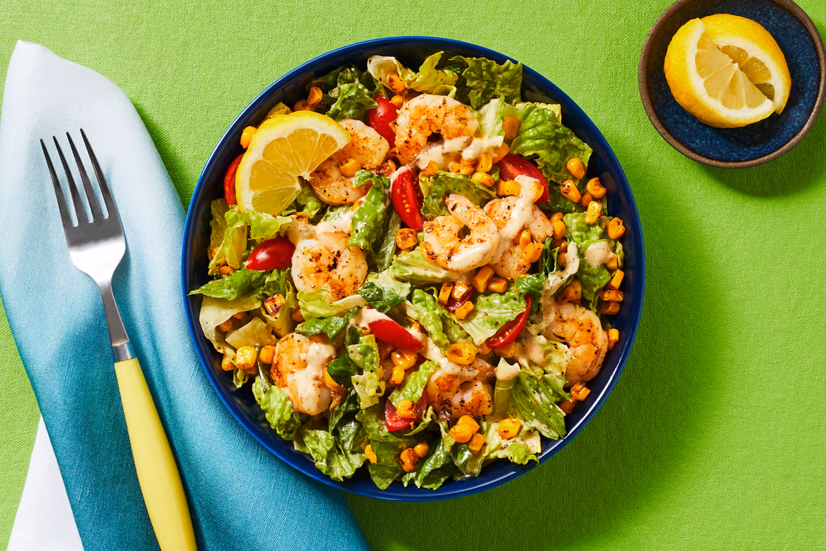 Cajun Shrimp Chopped Salad